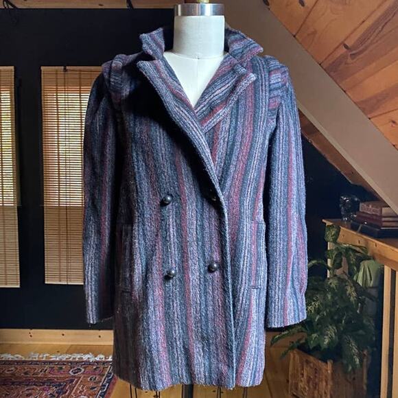 Vintage Wool Pea Coat - Picture 8 of 8